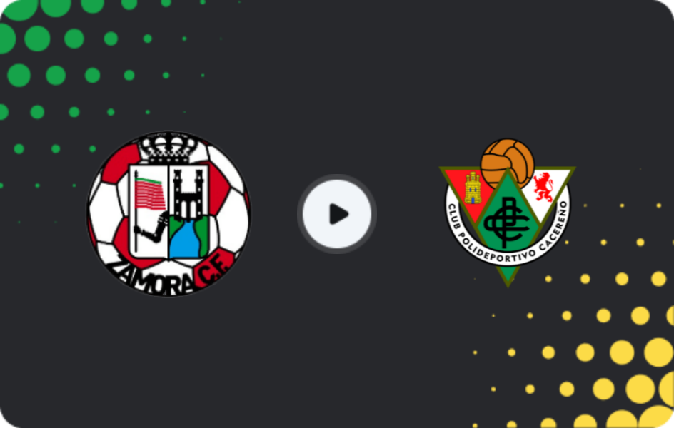 Where to watch Zamora — Cacereño, Primera Federación – Group 1, 17.05.2026