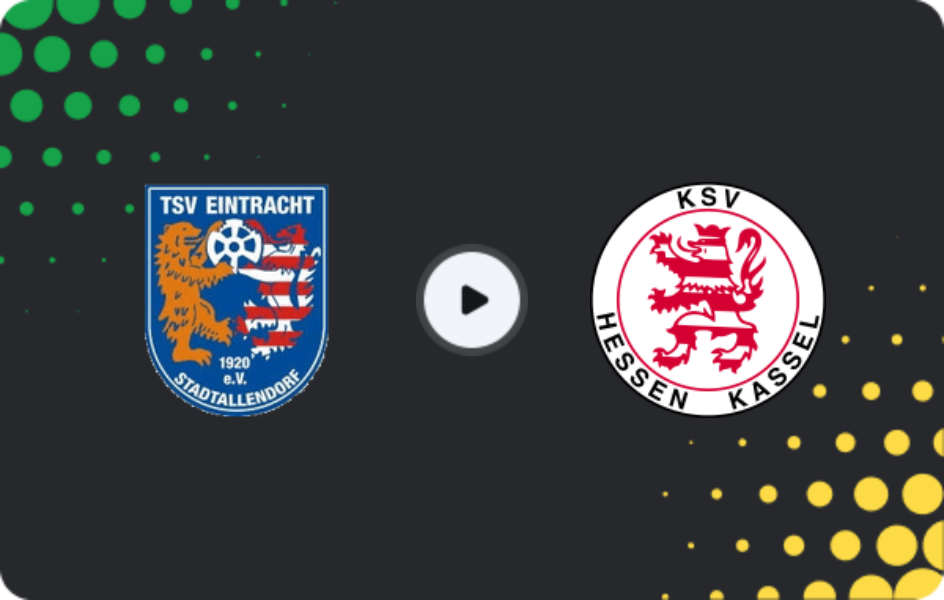 Where to watch Eintracht Stadtallendorf — Kassel, Oberliga - Hessen, 23.05.2026