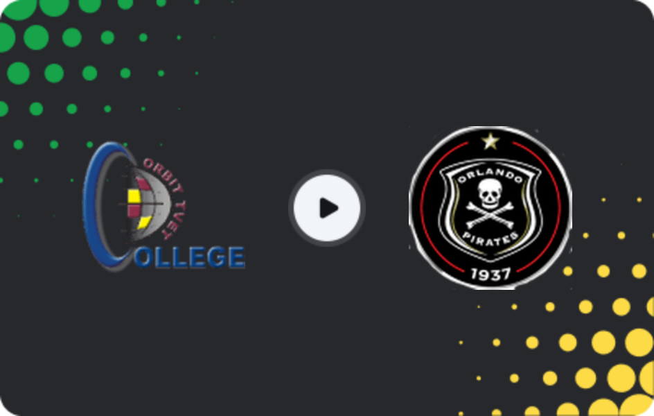 Where to watch Orbit College — Orlando Pirates, Premiership, 23.05.2026