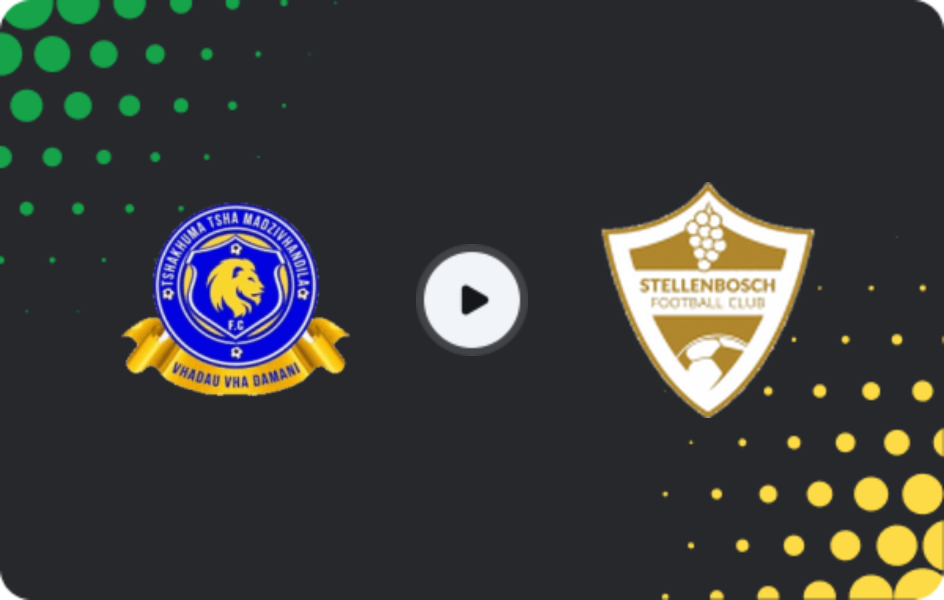 Where to watch Marumo Gallants — Stellenbosch, Premiership, 23.05.2026
