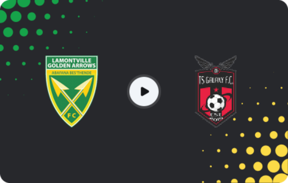 Where to watch Golden Arrows — TS Galaxy, Premiership, 23.05.2026