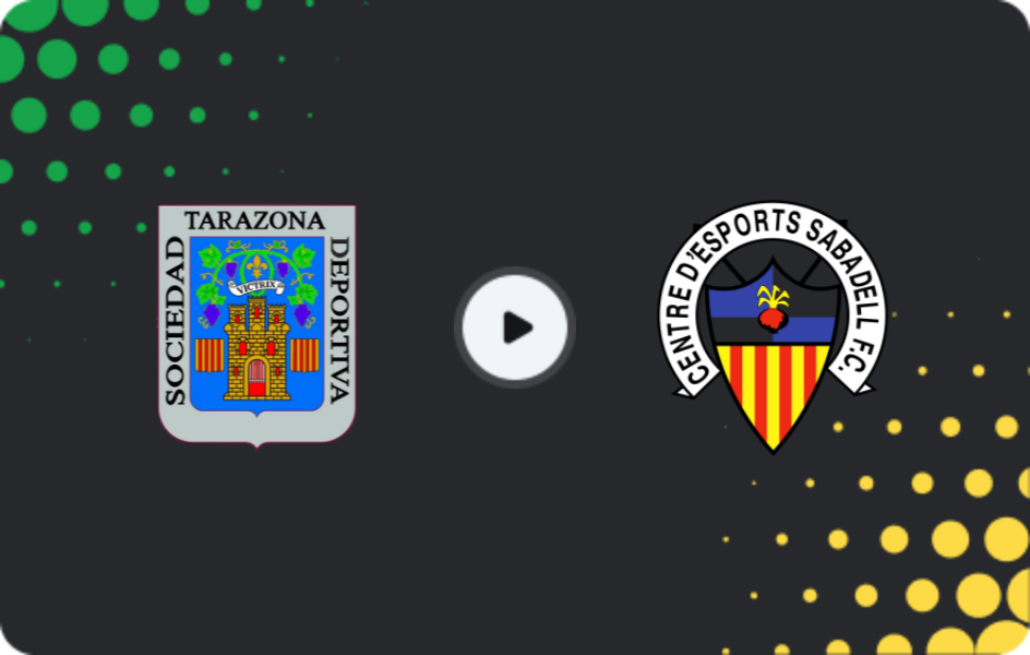 Where to watch Tarazona — Sabadell, Primera Federación – Group 2, 24.05.2026