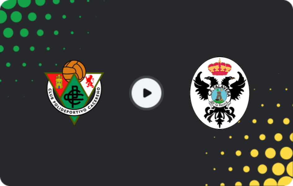 Where to watch Cacereño — CF Talavera, Primera Federación – Group 1, 24.05.2026