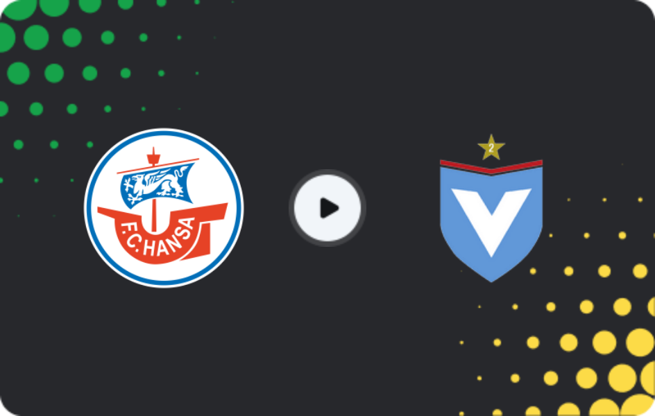 Where to watch Hansa Rostock II — Viktoria Berlin, NOFV-Oberliga Nord, 30.05.2026