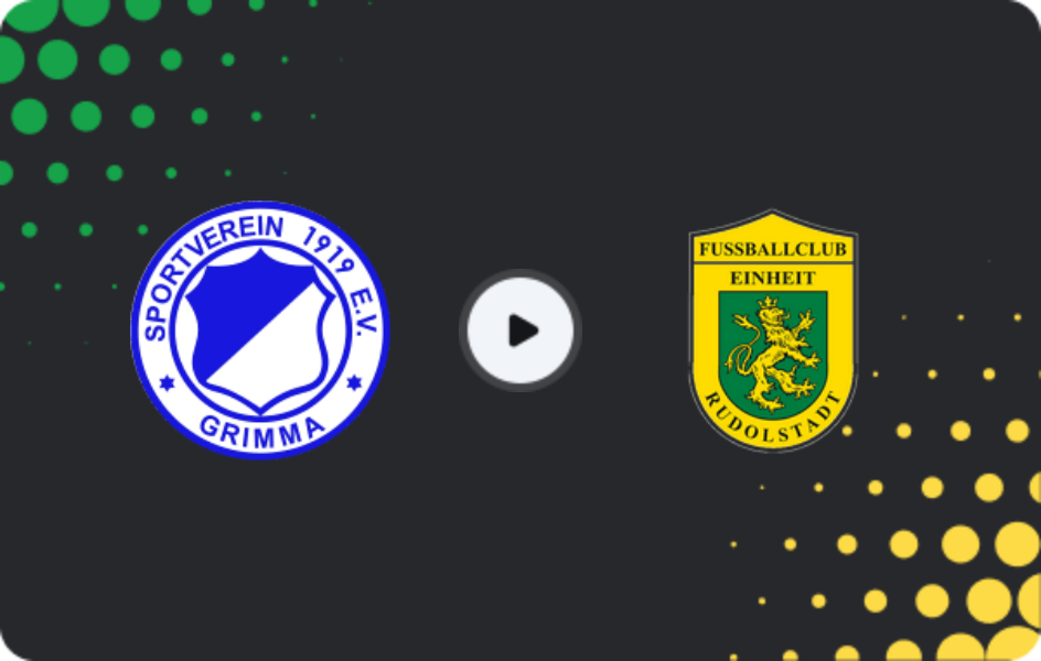Where to watch FC Grimma — Einheit Rudolstadt, NOFV-Oberliga Süd, 30.05.2026