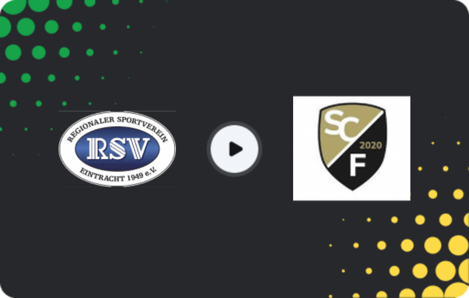 Where to watch RSV Eintracht — SC Freital, NOFV-Oberliga Süd, 30.05.2026
