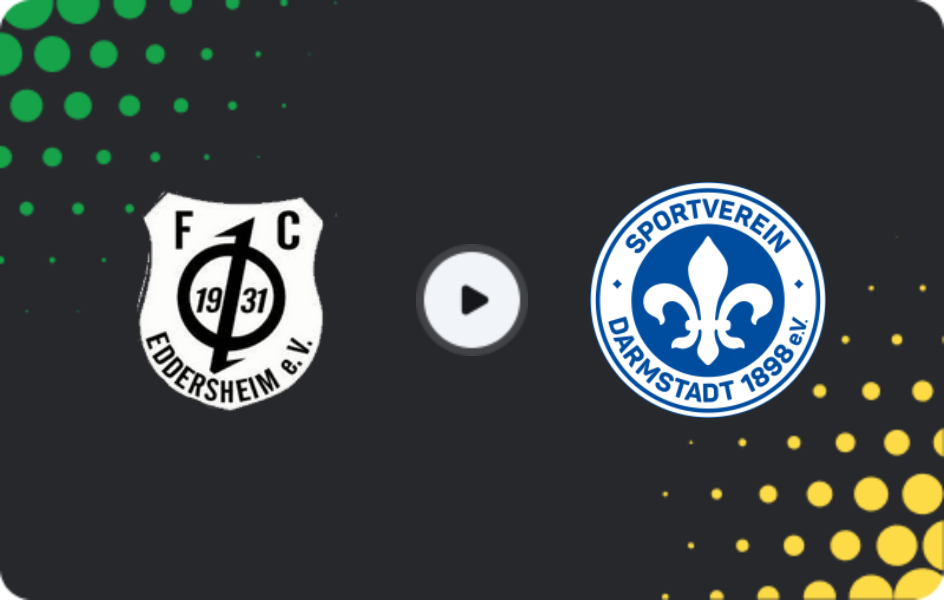 Where to watch Eddersheim — Darmstadt II, Oberliga - Hessen, 30.05.2026