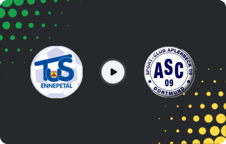 Where to watch Ennepetal — ASC Dortmund, Oberliga - Westfalen, 31.05.2026