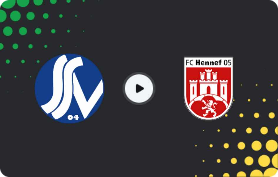 Where to watch Siegburger SV — Hennef 05, Oberliga - Mittelrhein, 31.05.2026
