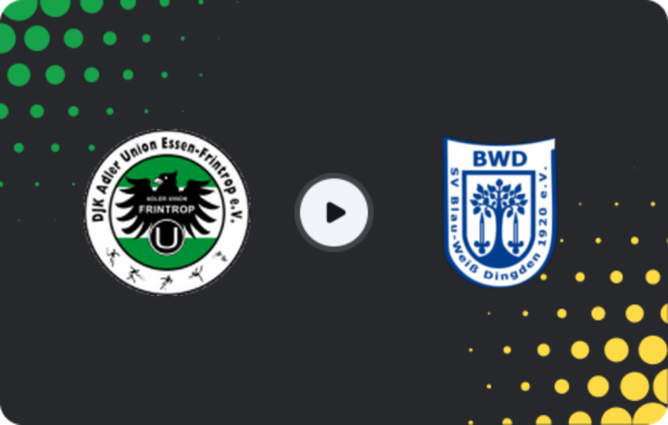 Where to watch Union Frintrop — BW Dingden, Oberliga - Niederrhein, 07.06.2026