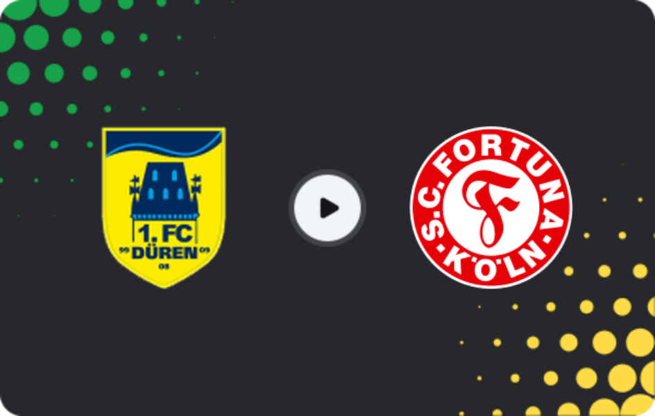 Where to watch Düren Merzenich — Fortuna Köln II, Oberliga - Mittelrhein, 07.06.2026