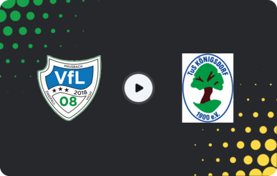 Where to watch VfL Vichttal — TuS BW Königsdorf, Oberliga - Mittelrhein, 07.06.2026