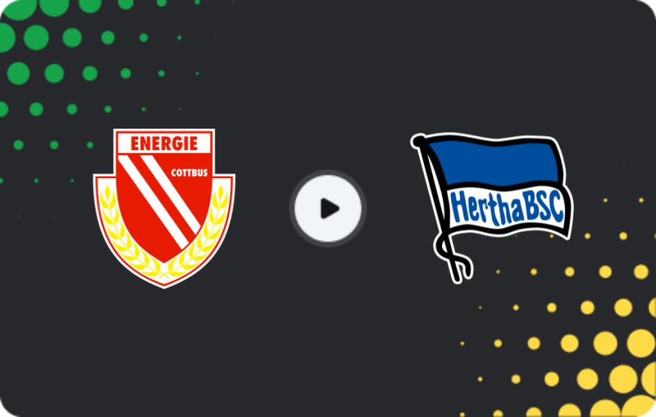 Where to watch Energie Cottbus — Hertha II, Friendlies Clubs, 14.01.2026