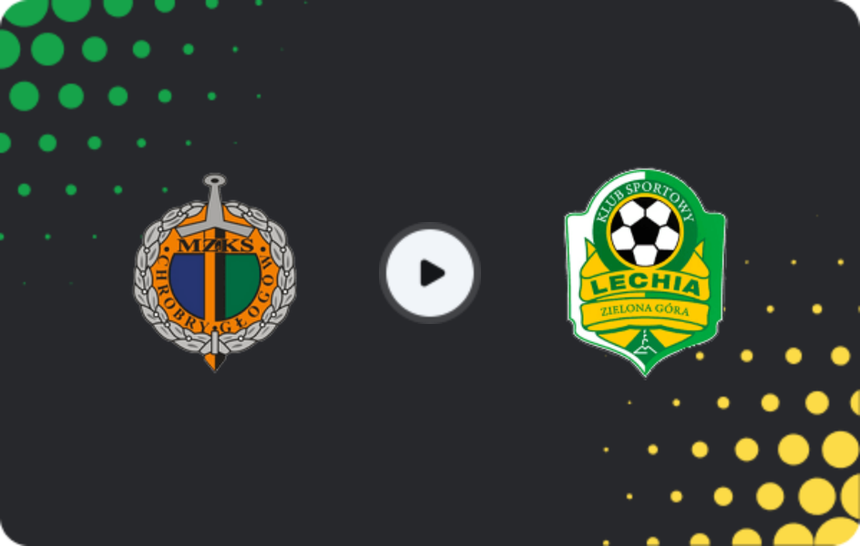 Where to watch Chrobry Głogów — Lechia Zielona Góra, Friendlies Clubs, 14.01.2026