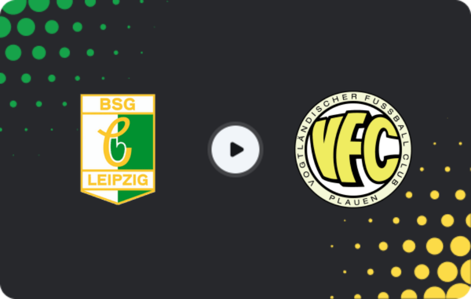 Where to watch BSG Chemie Leipzig — Plauen, Friendlies Clubs, 14.01.2026