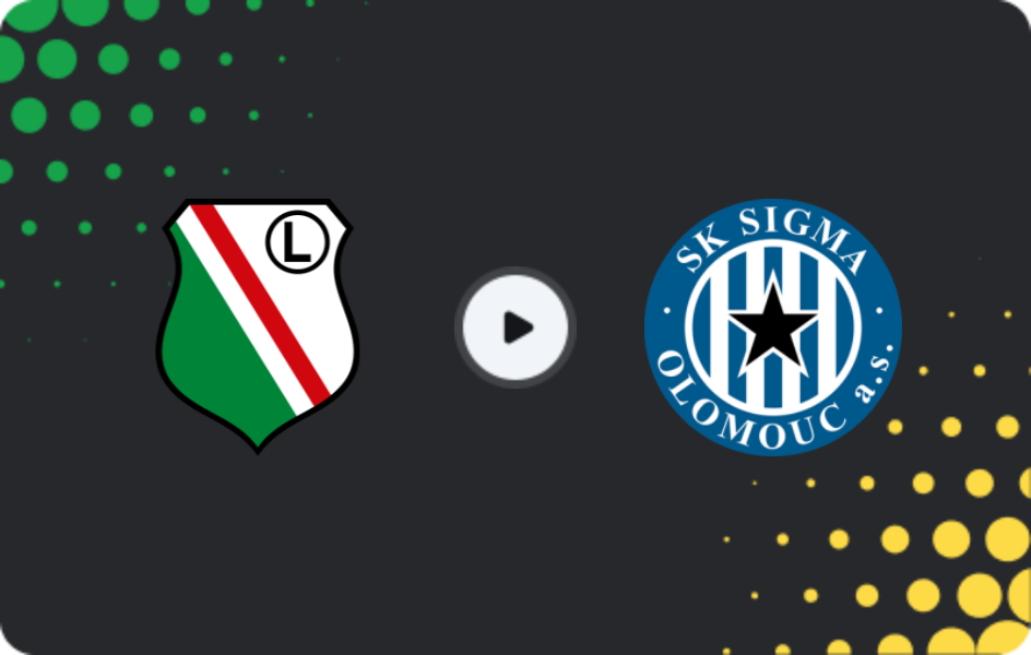 Where to watch Legia Warszawa — Sigma Olomouc, Friendlies Clubs, 16.01.2026