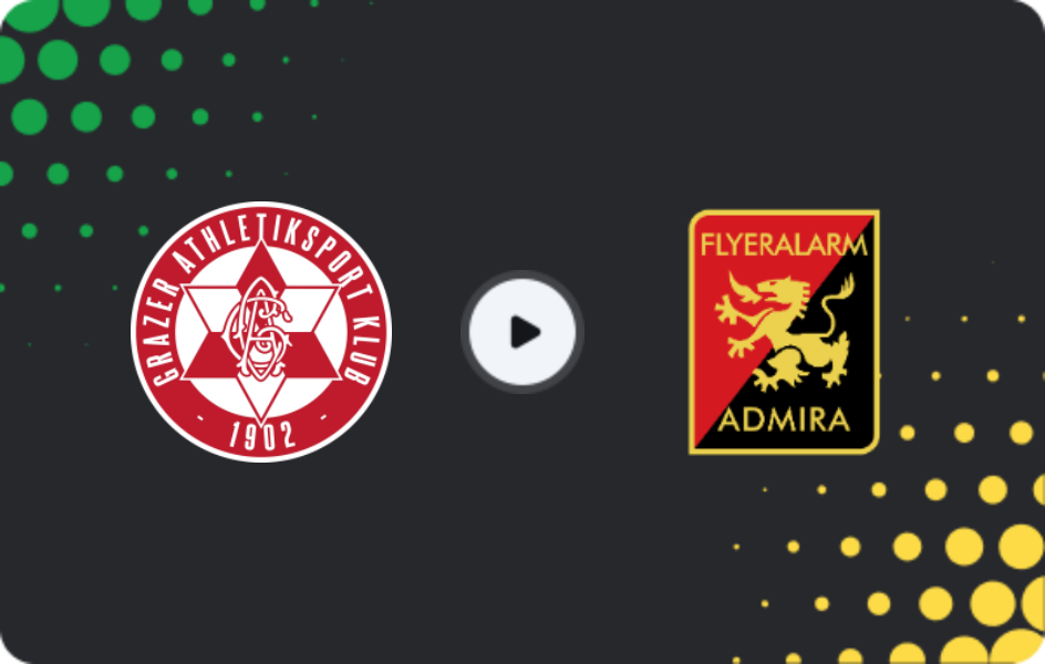 Where to watch Grazer AK — Admira Wacker, Friendlies Clubs, 16.01.2026