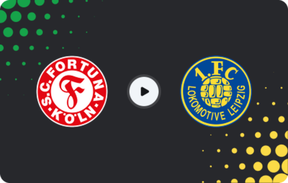 Where to watch Fortuna Köln — Lokomotive Leipzig, Friendlies Clubs, 16.01.2026