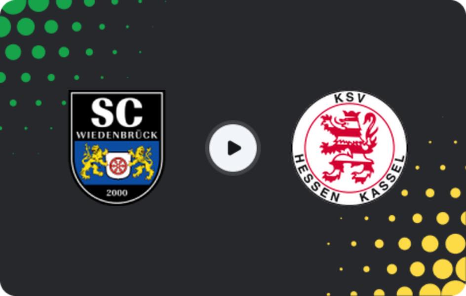 Where to watch Wiedenbrück — Hessen Kassel, Friendlies Clubs, 17.01.2026