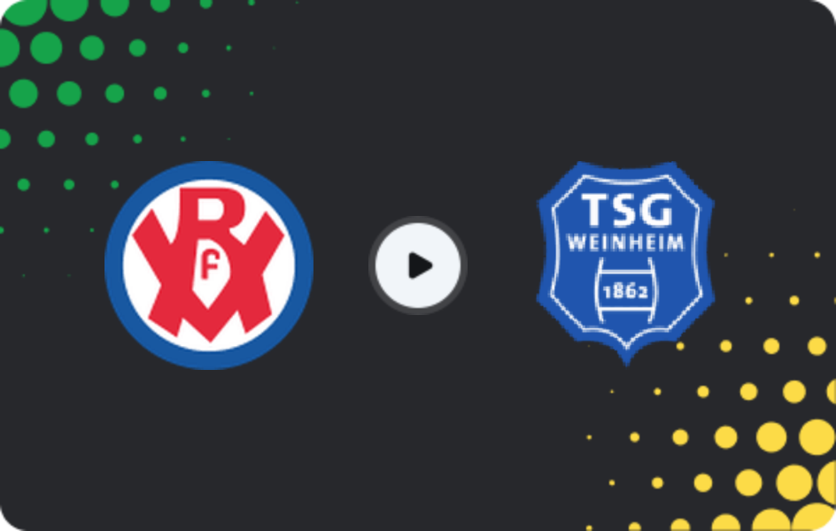 Where to watch VfR Mannheim — Weinheim, Friendlies Clubs, 21.01.2026