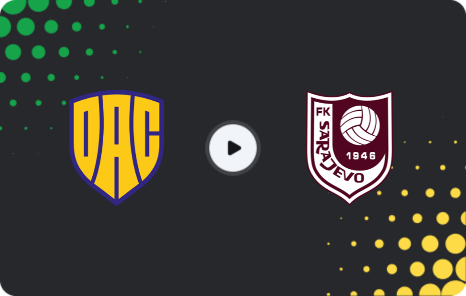 Where to watch DAC 1904 — FK Sarajevo, Friendlies Clubs, 24.01.2026