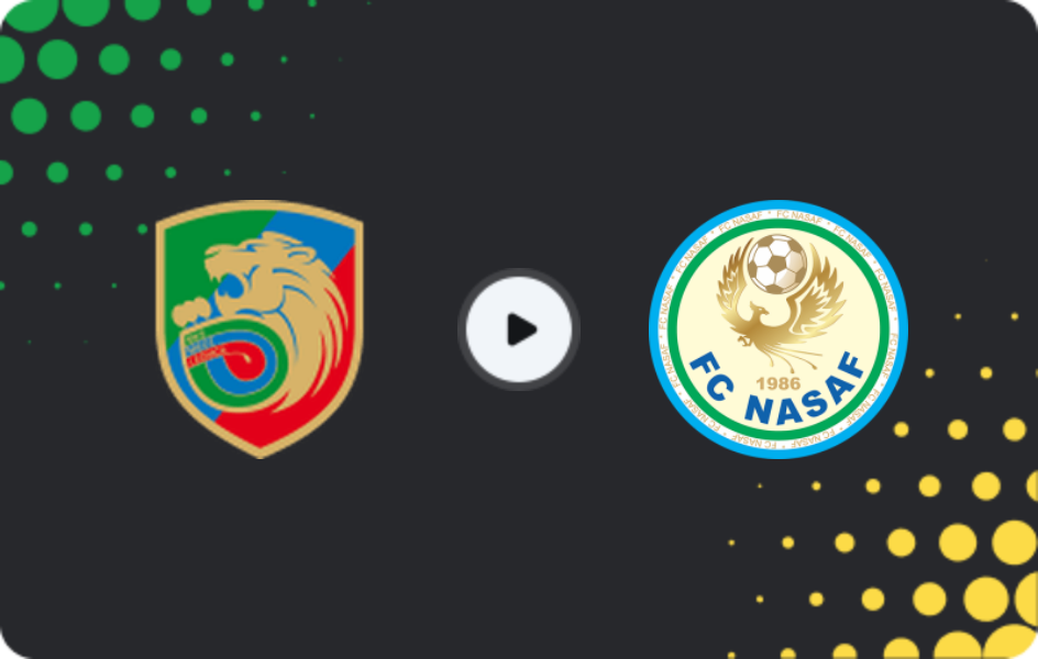 Where to watch Miedz Legnica — Nasaf, Friendlies Clubs, 25.01.2026