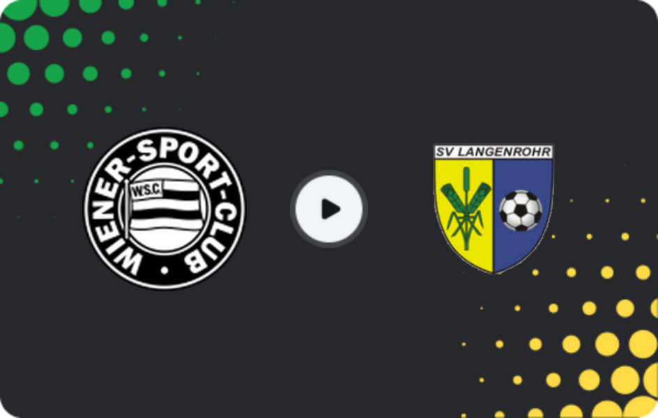 Where to watch Wiener SC — Langenrohr, Friendlies Clubs, 27.01.2026