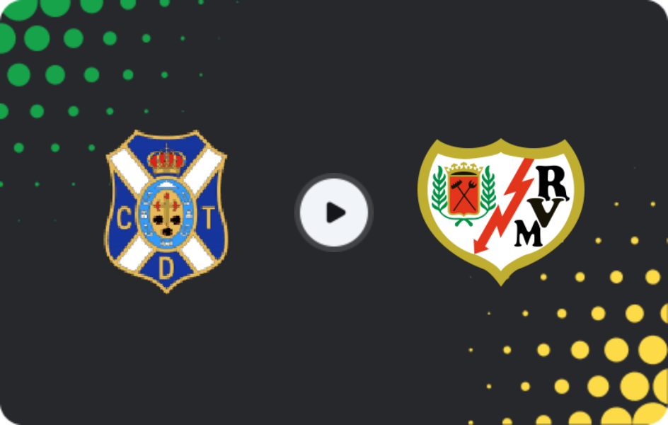 Where to watch Tenerife II — Rayo Vallecano II, Segunda Federación - Group 5, 28.01.2026