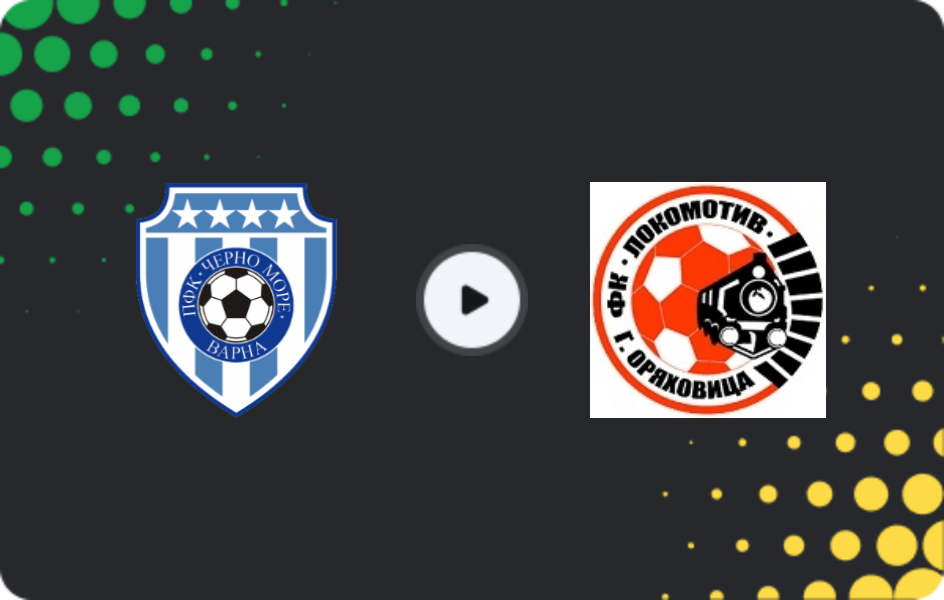 Where to watch Cherno More Varna — Lokomotiv G. Oryahovitsa, Friendlies Clubs, 28.01.2026