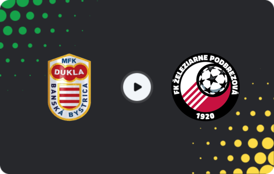 Where to watch Dukla Banská Bystrica — Podbrezová, Friendlies Clubs, 31.01.2026