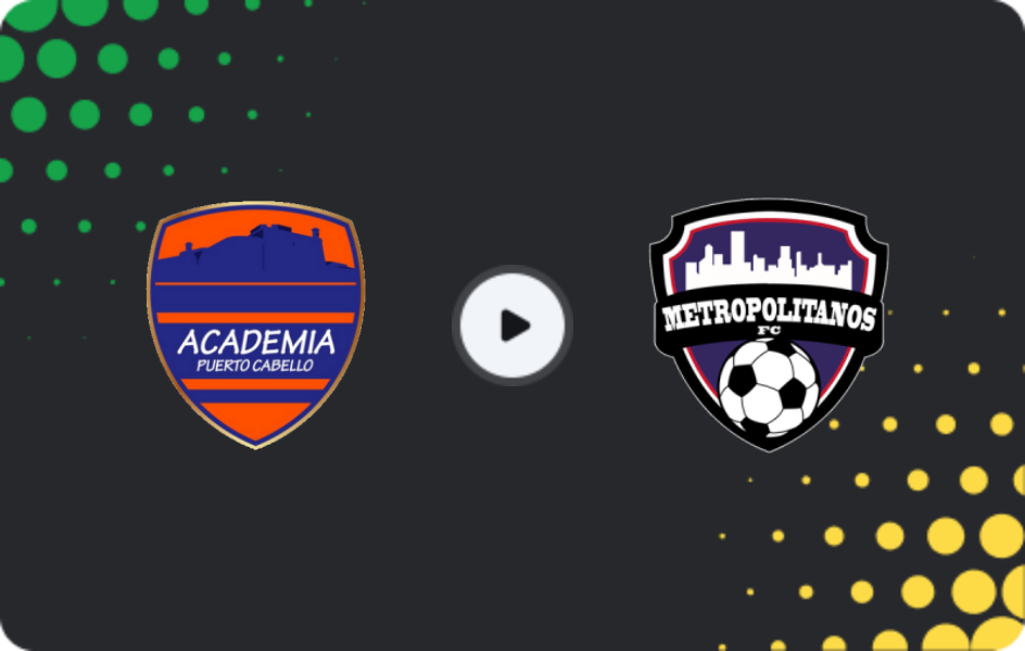 Where to watch Puerto Cabello — Metropolitanos, Primera División, 31.01.2026