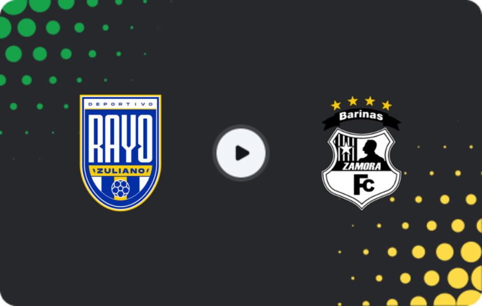 Where to watch Rayo Zuliano — Zamora FC, Primera División, 31.01.2026