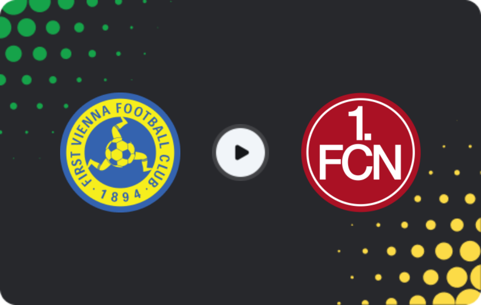 Where to watch First Vienna — Nürnberg II, Friendlies Clubs, 07.02.2026