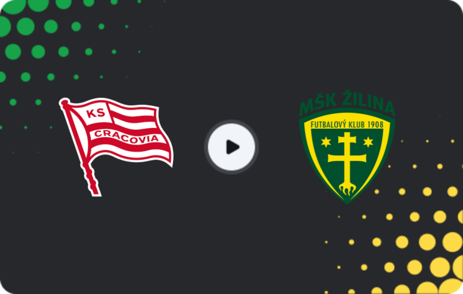 Where to watch Cracovia II — Žilina II, Friendlies Clubs, 07.02.2026