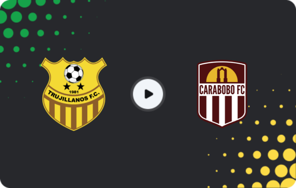 Where to watch Trujillanos FC — Carabobo, Primera División, 07.02.2026