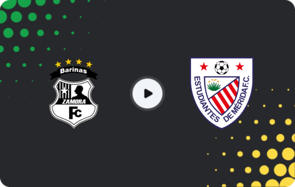Where to watch Zamora FC — Estudiantes de Merida, Primera División, 07.02.2026