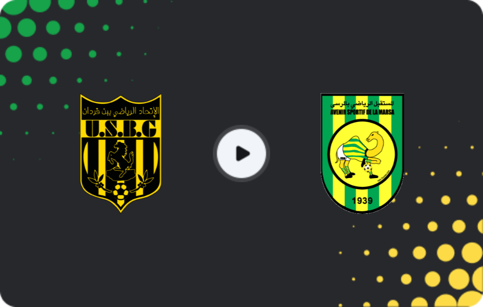 Where to watch US Ben Guerdane — AS Marsa, Ligue 1, 23.01.2026