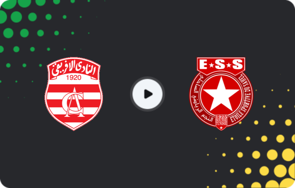 Where to watch Club Africain — ES Sahel, Ligue 1, 22.01.2026