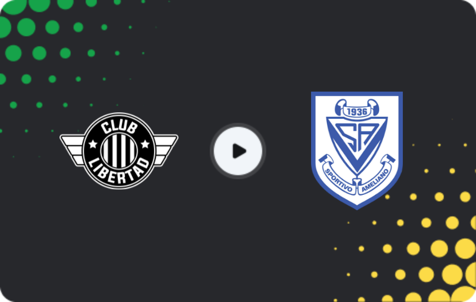 Where to watch Libertad Asuncion — Sportivo Ameliano, Division Profesional - Apertura, 30.01.2026