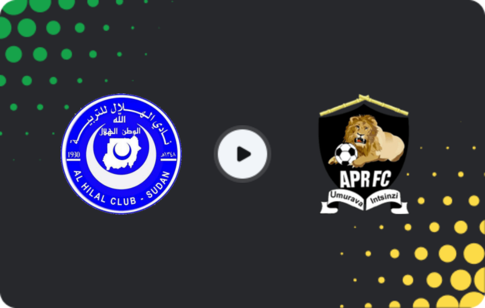 Where to watch Al Hilal Omdurman — APR, National Soccer League, 10.02.2026