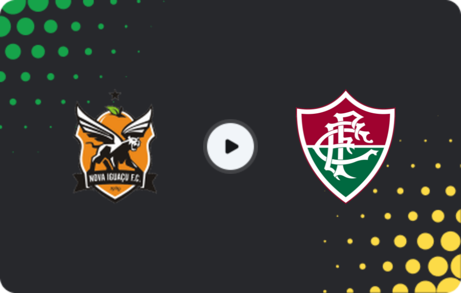 Where to watch Nova Iguaçu — Fluminense, Carioca 1, 23.01.2026
