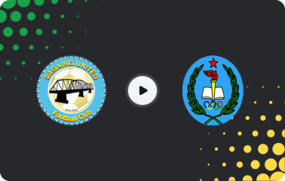 Where to watch Sagaing United — I.S.P.E, National League, 23.01.2026