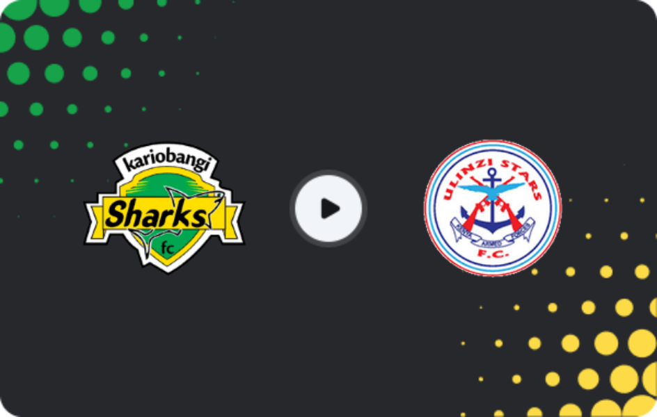 Where to watch Kariobangi Sharks — Ulinzi Stars, Premier League, 23.01.2026