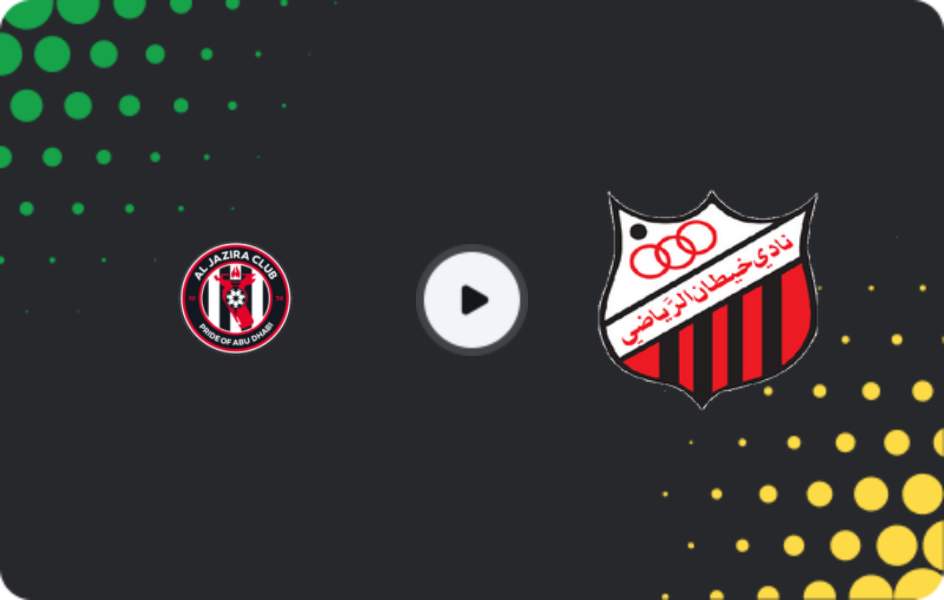 Where to watch Al Jazira — Khaitan, Division 1, 23.01.2026