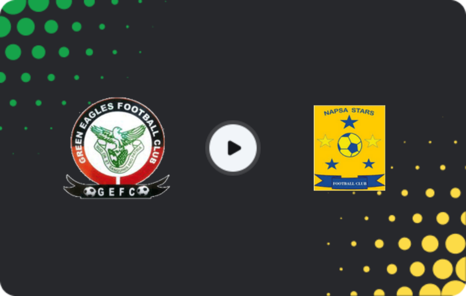 Where to watch Green Eagles — NAPSA Stars, Super League, 24.01.2026