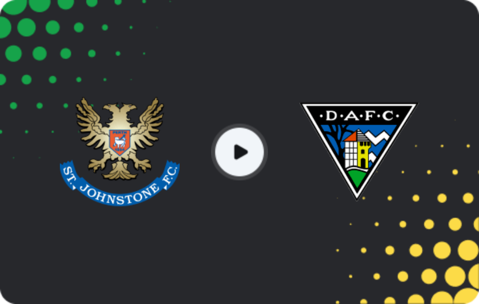 Where to watch ST Johnstone — Dunfermline, Championship, 24.01.2026