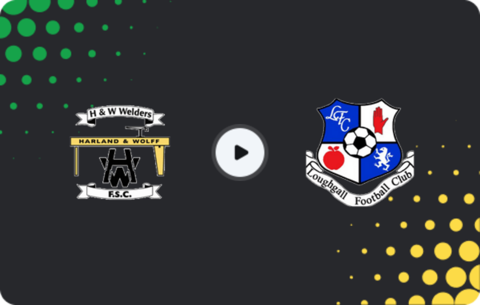 Where to watch H&W Welders — Loughgall, Championship, 24.01.2026