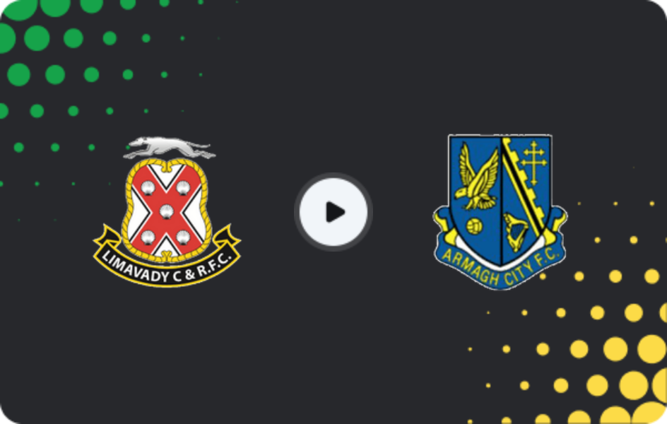 Where to watch Limavady United — Armagh City, Championship, 24.01.2026