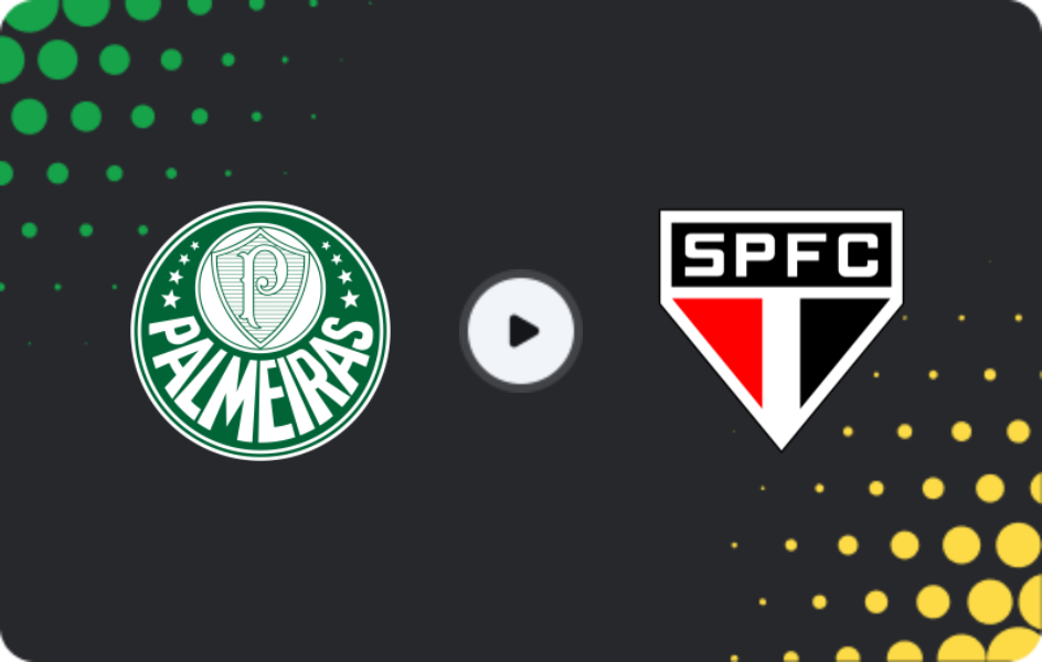 Where to watch Palmeiras — Sao Paulo, Paulista A1, 24.01.2026