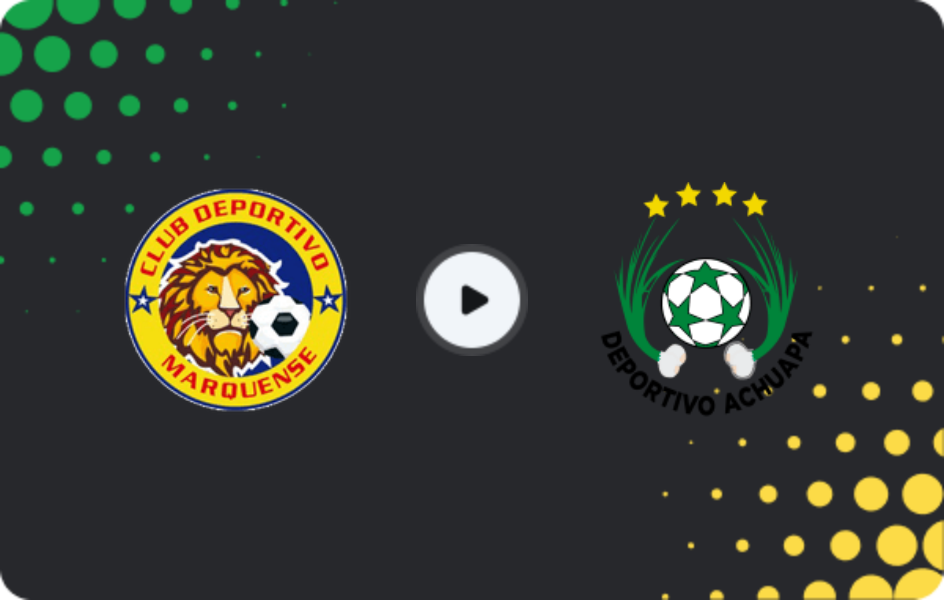 Where to watch Marquense — Achuapa, Liga Nacional, 25.01.2026